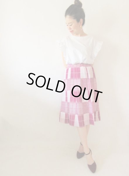 画像3: 格子柄スカート (3)
