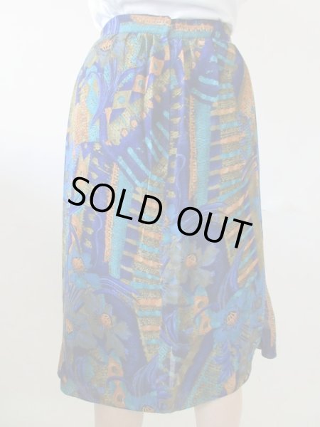 画像5: 【現物めちゃ可愛い*】アートタッチな花柄スカート (5)