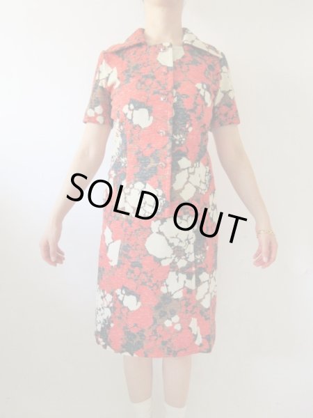 画像3: 【レトロ度満点*】フラワーモチーフセットアップ (3)