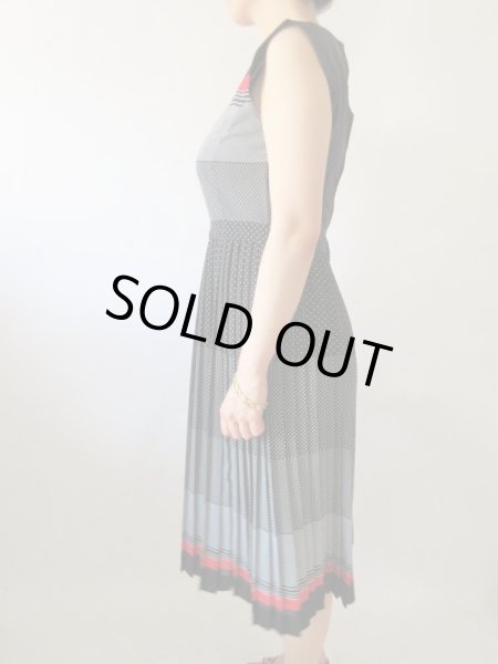 画像8: 【着まわし力に脱帽*】スクエア柄×ボーダーセットアップ (8)