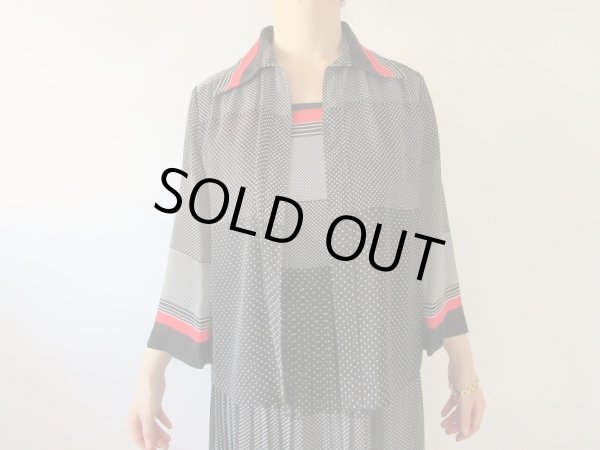 画像3: 【着まわし力に脱帽*】スクエア柄×ボーダーセットアップ (3)