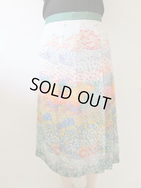 画像10: 【爽やかシアー素材*】小花柄セットアップ (10)