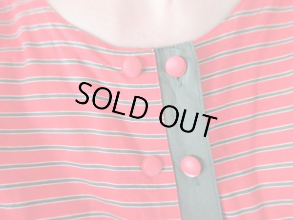 画像8: 【ゆったりsize*】切り替えデザインのコットンワンピース  (8)