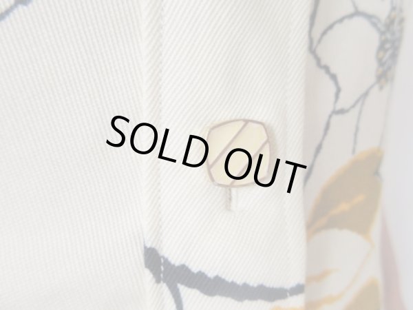 画像7: 【重ね着でロングシーズン楽しみたい*】お仕立て品*リーフ柄ワンピース (7)