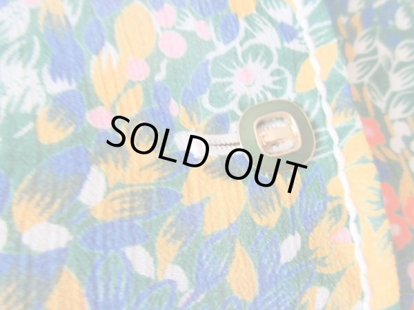 画像7: 【爽やかシアー素材*】小花柄セットアップ (7)