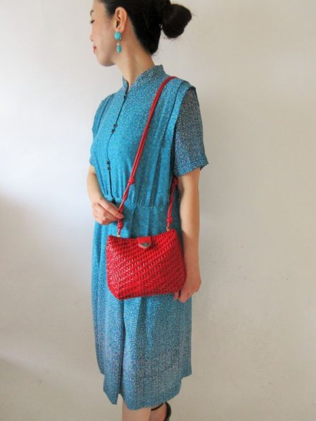 画像5: カラフルシフォンワンピース (5)