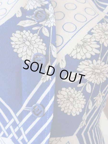 画像7: 【可愛く目立つ*】レトロフラワーワンピース (7)