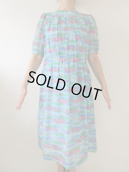 画像3: 【チャーミングフラワー*】シアー素材のワンピース (3)