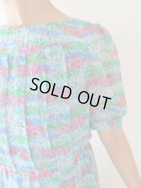 画像6: 【チャーミングフラワー*】シアー素材のワンピース (6)