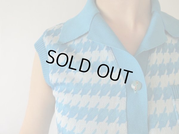 画像6: 【大人っぽくレトロを気取る*】幾何学ワンピース (6)