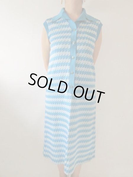 画像3: 【大人っぽくレトロを気取る*】幾何学ワンピース (3)