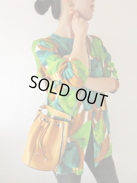 画像2: 未使用★USA*オレンジパールのゆらりんイヤリング (2)