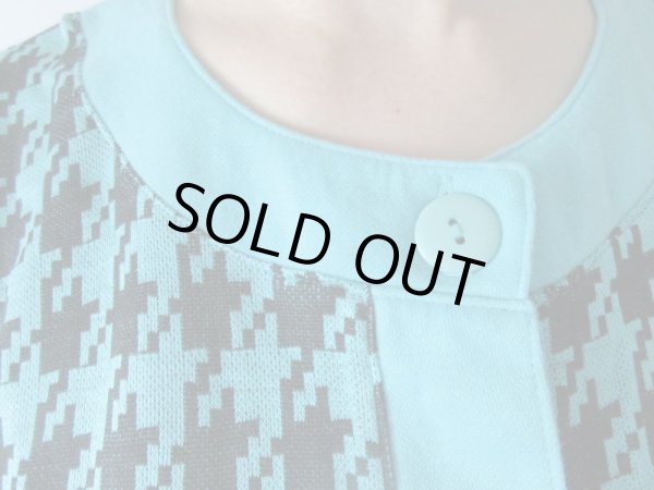 画像10: 【ゆったりsize*】未使用*千鳥柄カーディガン (10)