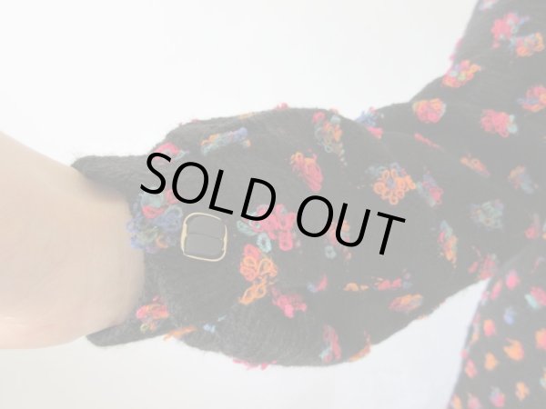 画像6: 【ネックレスと2点セットでお届け*】お仕立て品Dead stockの水玉ワンピース  (6)