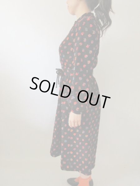 画像3: 【ネックレスと2点セットでお届け*】お仕立て品Dead stockの水玉ワンピース  (3)