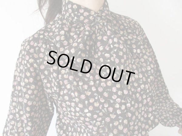 画像7: 【イヤリングと2点セットでお届け*】2way*クラシカルフラワーワンピース  (7)