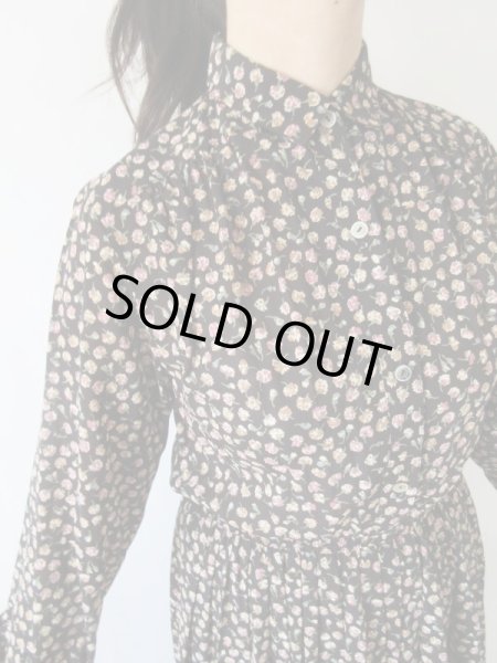 画像9: 【イヤリングと2点セットでお届け*】2way*クラシカルフラワーワンピース  (9)