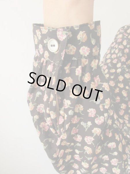 画像8: 【イヤリングと2点セットでお届け*】2way*クラシカルフラワーワンピース  (8)