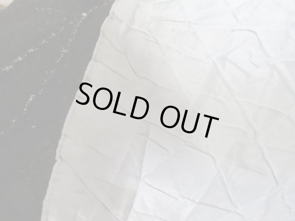 背中の部分はキルティングになっています。