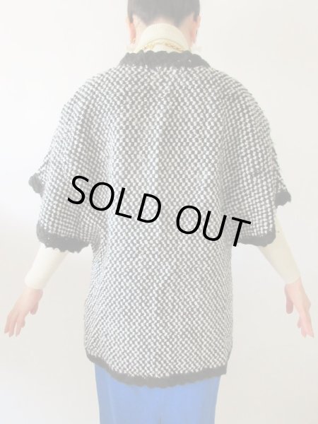 画像5: 【イヤリングと2点セットでお届け*】背面キルティングあったかカーディガン (5)