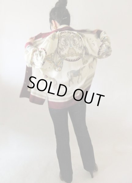 画像2: 【イヤリングと2点セットでお届け*】ゆったりサイズのお馬さんシャツ (2)