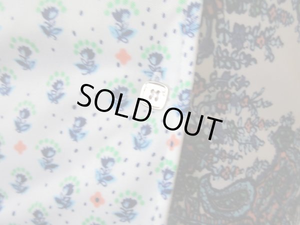 画像7: 【イヤリングと2点セットでお届け*】ペイズリー柄シャツ (7)