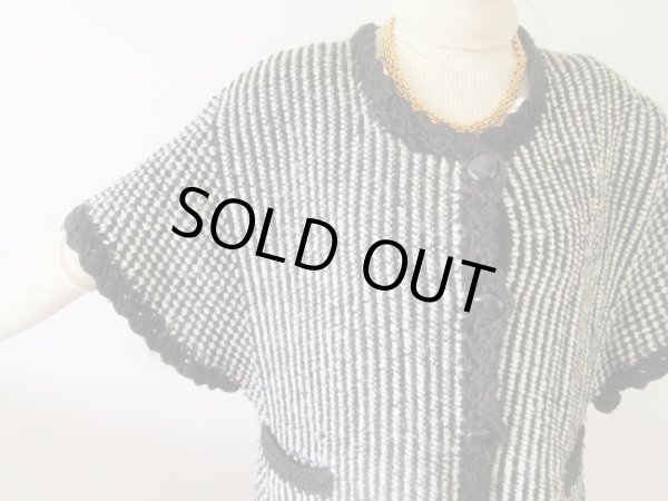 画像6: 【イヤリングと2点セットでお届け*】背面キルティングあったかカーディガン (6)