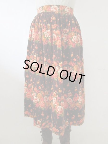 画像8: 【シルエット自慢*】ロマンティックローズのスカート (8)