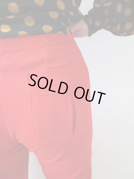 画像9: 【差し色使いに最強*】トマトレッドのパンツ (9)