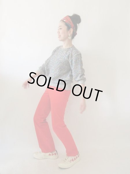 画像4: 【差し色使いに最強*】トマトレッドのパンツ (4)