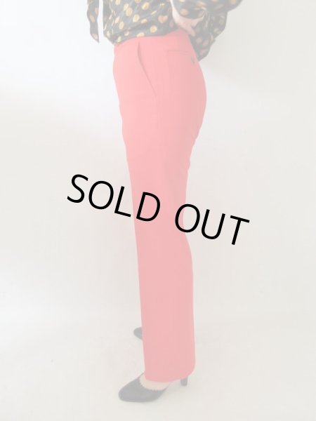 画像6: 【差し色使いに最強*】トマトレッドのパンツ (6)