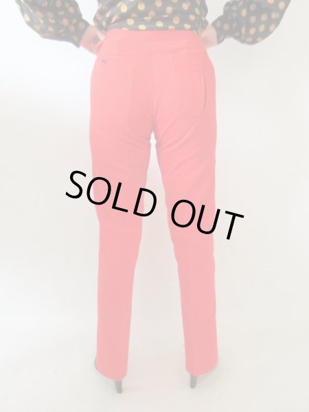 画像7: 【差し色使いに最強*】トマトレッドのパンツ (7)