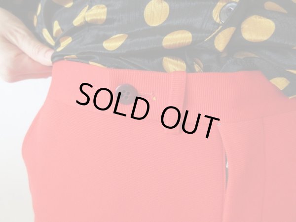 画像10: 【差し色使いに最強*】トマトレッドのパンツ (10)