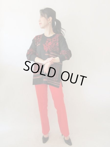 画像3: 【差し色使いに最強*】トマトレッドのパンツ (3)