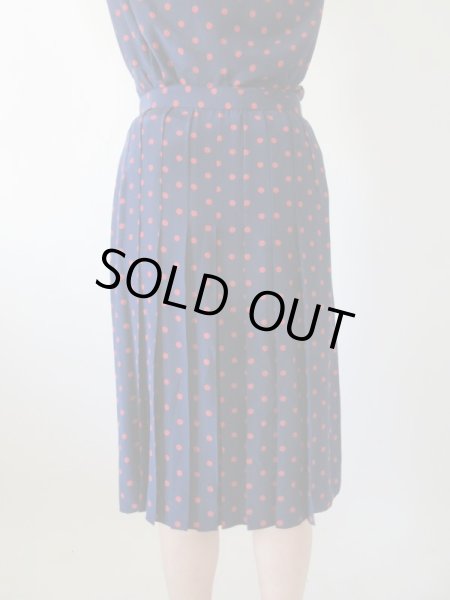 画像12: 【着回しさせたら最強*】超美品*お仕立て品水玉セットアップ (12)