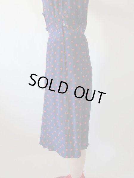 画像11: 【着回しさせたら最強*】超美品*お仕立て品水玉セットアップ (11)