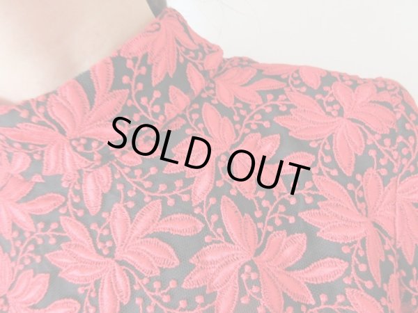 画像6: 【ご褒美ワンピースに認定*】ドラマティック刺繍ワンピース  (6)