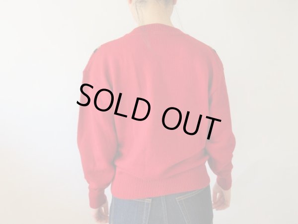 画像5: 【コケティッシュな魅力を*】幾何学ストライプニット (5)