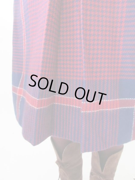 画像7: 【チェックの安定感*】クラシカルチェックスカート (7)