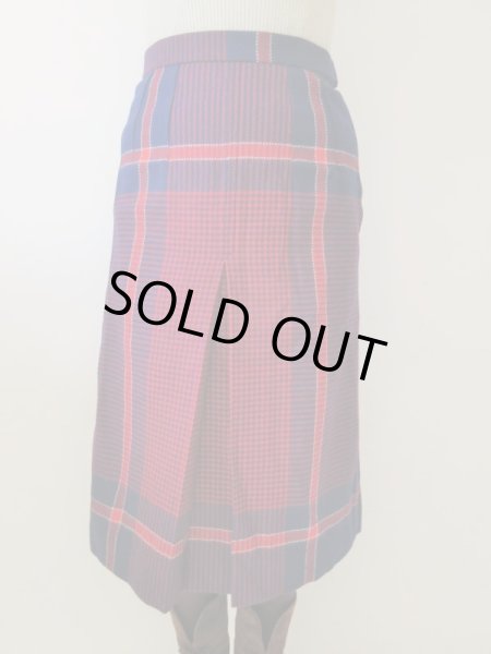 画像3: 【チェックの安定感*】クラシカルチェックスカート (3)