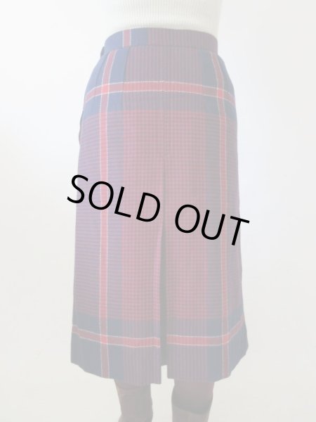 画像5: 【チェックの安定感*】クラシカルチェックスカート (5)