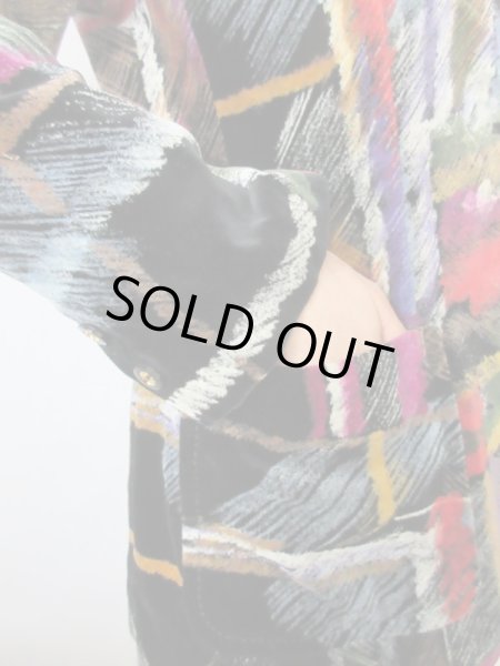 画像7: 【これ着て美術館とか行きたい*】アート配色の大人顔ジャケット (7)