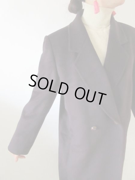 画像6: 【リッチな印象の2点セット*】ピュアカシミヤ100%コートとスカーフ (6)