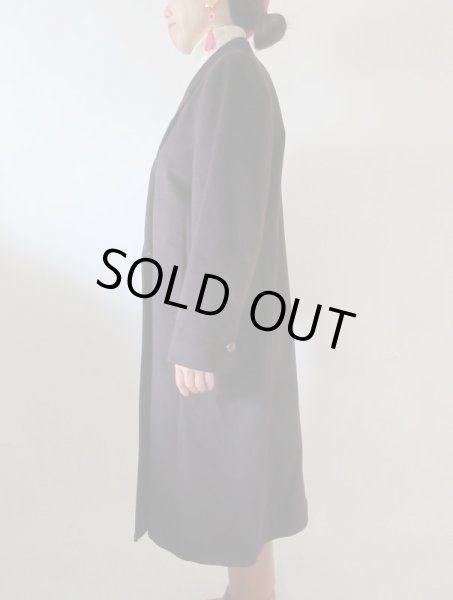 画像4: 【リッチな印象の2点セット*】ピュアカシミヤ100%コートとスカーフ (4)