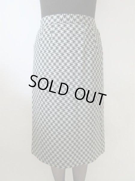 画像8: 【大人顔のバイカラー*】超美品！千鳥柄のセットアップ (8)