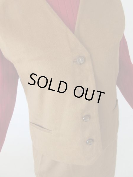 画像7: 【ニットもセットでお届け*】カシミヤの豪華セットアップコーデ (7)