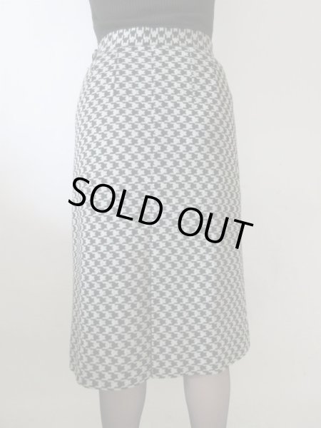 画像10: 【大人顔のバイカラー*】超美品！千鳥柄のセットアップ (10)