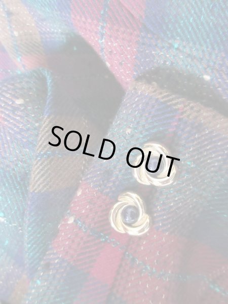 画像6: 【お行儀のよさが自慢*】超美品！チェック柄セットアップ (6)