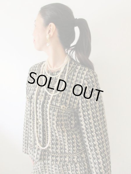 画像3: 【まるでハイブランド*】超美品!大人っぽ顔の豪華セットアップ (3)