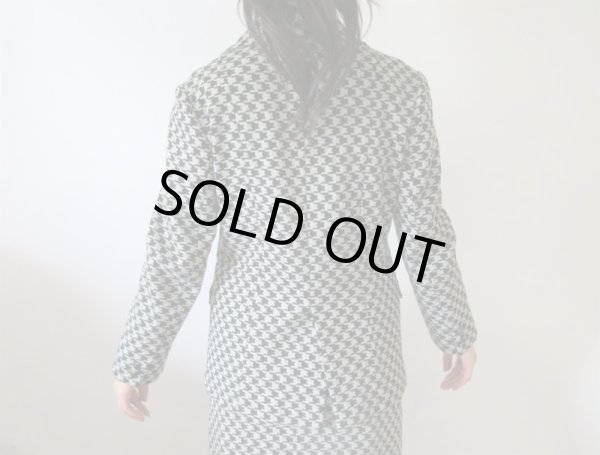 画像5: 【大人顔のバイカラー*】超美品！千鳥柄のセットアップ (5)